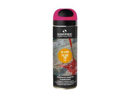 SOPPEC Značkovací sprej Soppec Fluo TP, 12M | růžový, 500 ml