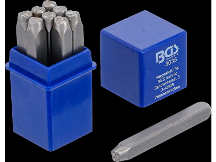 Razicí číselná matrice 5 mm, BGS - B3035