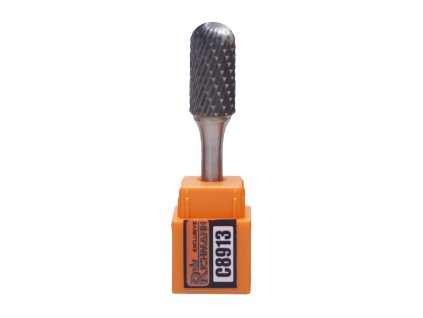 RICHMANN Kolíková fréza do kovu, stopka 6 mm | válcová kulatá 12x25 mm