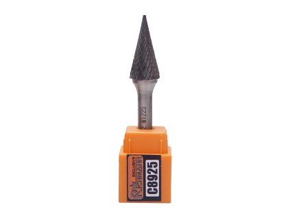 RICHMANN Kolíková fréza do kovu, stopka 6 mm | špičatý kužel 8x18 mm