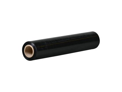Folie stretch černá | 500 mm, 23 µm, 1,6 kg, návin 150 m