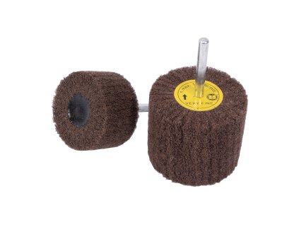 ABRASIVES Kotouč brusný vliesový na stopce | 40x20x6 mm, zr. 240, very fine