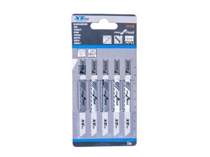 XTLINE Pilové plátky přímočaré | HSS 105 mm, 21 Tpi (1bal/5ks)