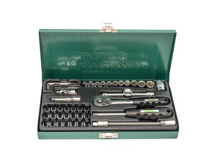 HONITON Sada hlavic 1/4" 43 dílů