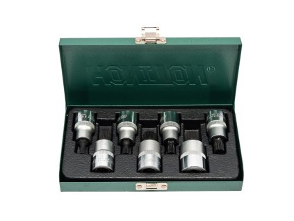 HONITON Sada hlavic XZN 1/2” 7 dílů | M6-M18