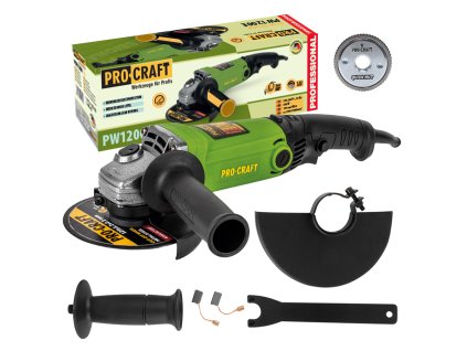 285 uhlova bruska procraft pw1200e pw860e 125mm pw1200e