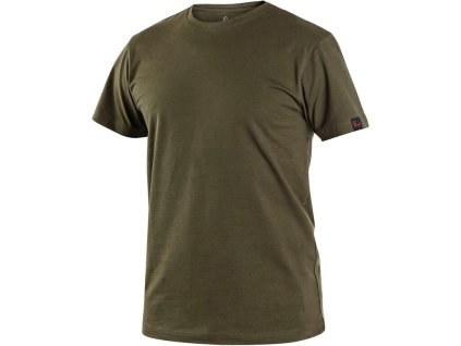 Tričko CXS NOLAN, krátký rukáv, khaki (Velikost S)