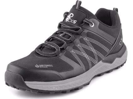 Obuv CXS SPORT, polobotka, černo-šedá (Velikost 36)