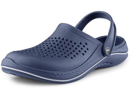 Obuv nazouvák CXS TREND, pánský, modro-bílý (Velikost 41)