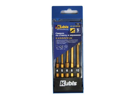 2280 vrtak do skla a keramiku 4 brite sada 5 ks 456810 mm tin yg6x 07 01 2005