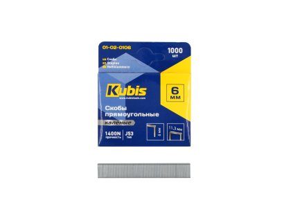 2966 spony kalene 6 mm pozinkovane 1000 ks 01 02 0106