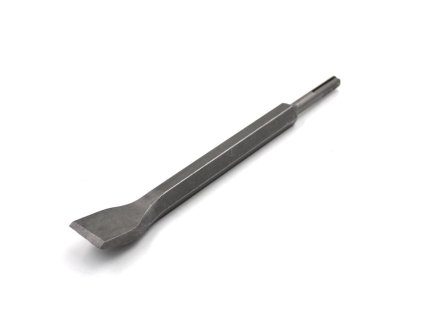 Sekáč na dlaždice, plochý, zakřivený SDS-Plus, 30 mm, 250 *17 mm | 07-02-3125