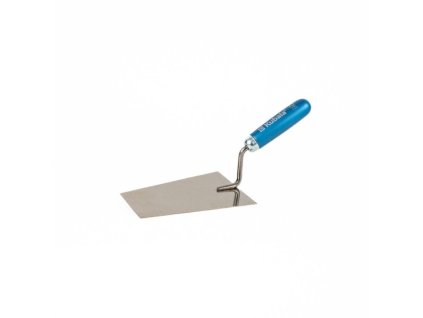 Lžíce štukatérská trapézová nerez 80x145x55mm, dřevěná rukojeť 0901