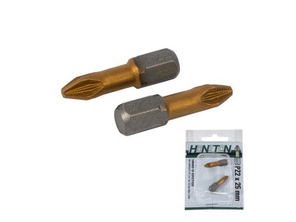 HONITON Bit PZ Titan 1/4” | PZ2x25 mm (1bal/2ks)