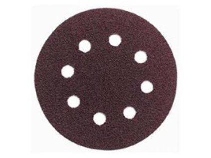 Brusný disk - pr. 125 zr. 40 pro ESM1007, ESM1009, WU652 (suchý zip, 8 děr)