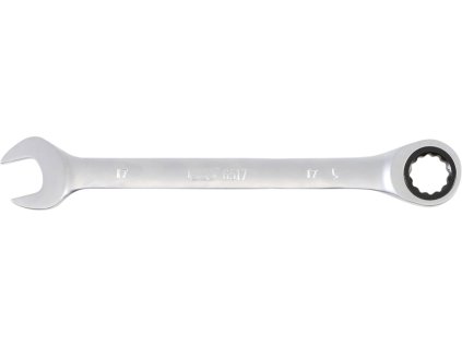Očkoplochý ráčnový klíč, 17 mm - B6517