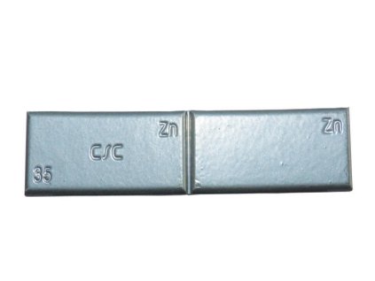 Nalepovací závaží pro alu disky ZNC 35 g, zinkové - F3507