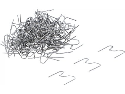 Sponky na opravu plastů, typ V, 0,6 mm, 100 ks - B73348