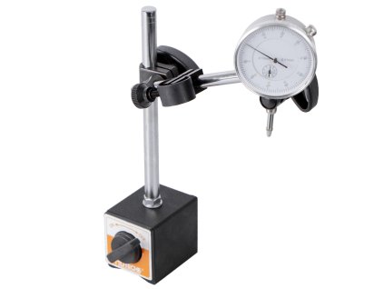 Číselníkový úchylkoměr s magnetickým stojanem, 0-10 mm - HT284702
