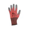 Rukavice CXS HYBRA-TECH RESOLUTE, máčená v latexu s pískovou úpravou, blistr (Velikost 06)
