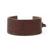 Kožený keltský náramek - Barva: hnědá (Barva  Hnědá)