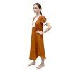 divci lnene saty astrid cihlove 69c3a46ccfcab