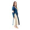 damske lnene saty sigrid modre 69c39d45c19aa