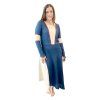 damske lnene saty sigrid modre 69c39d326419c