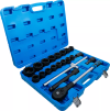 Sada silových nástrčných hlavic HEX 3/4", 21 ks, BGS - B5258