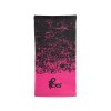 Šátek multifunkční CXS LORY, dětský, 20x36cm, černo - růžový