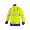 Bunda CXS PRESTON, výstražná, pánská, žluto-modrá (Velikost S)