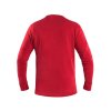 Tričko CXS PETR, dlouhý rukáv, červené (Velikost S)