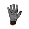 Rukavice CXS CARAZ, kombinované, šedo-černé (Velikost 09)
