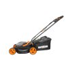 WG779E - Aku sekačka 2x20V, 34cm, 2x2.5Ah - Powershare