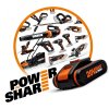 WX820.9 - Aku multifunkční bruska 5v1 20V - bez akumulátoru - PowerShare