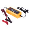 Inteligentní nabíječka autobaterií 6V a 12V, LCD display - HTP817204