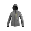 Bunda CXS STRETCH, dámská, softshell, šedá (Velikost XS)