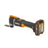 WX696 - Aku multifunkční oscilační bruska 20V Sonicrafter 1x2Ah - Powershare