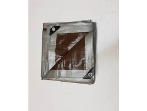 kryci plachta hneda 12x18 210g 2