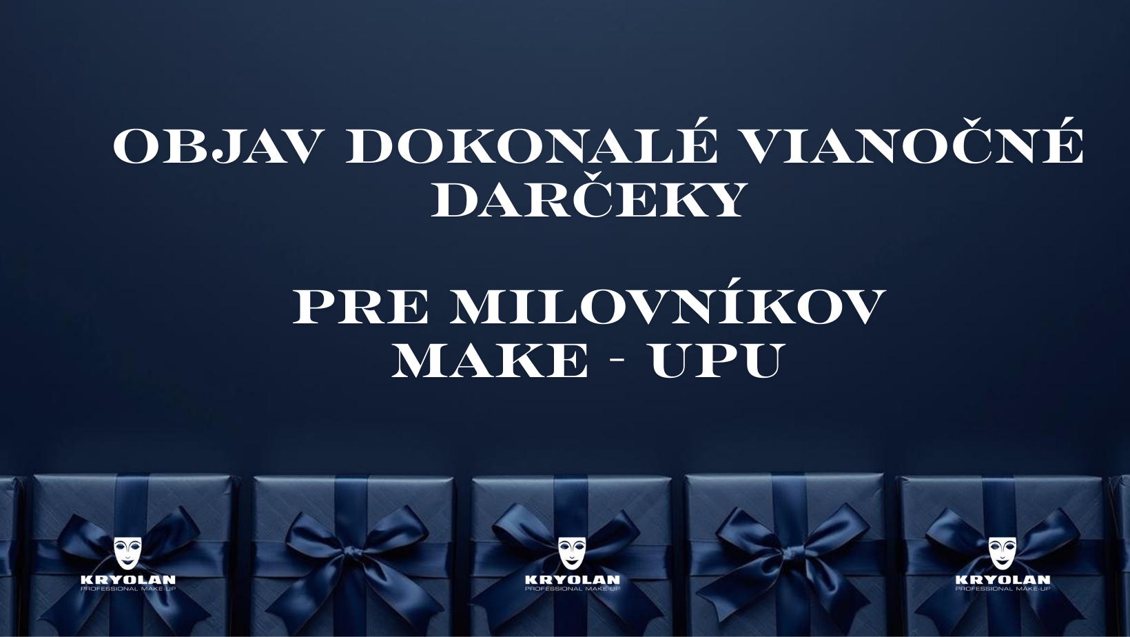Objav dokonalé Vianočné darčeky pre milovníkov Make-upu