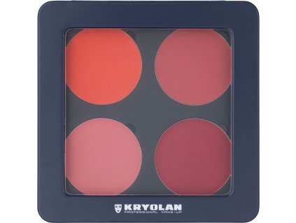Cream Blush Palette 4 farby (Farba Kryolan Blush 2)