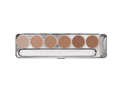 Aquacolor Palette 6 farieb (Farba Kryolan A)