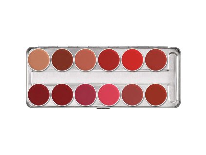 Lip Rouge Palette 12 farieb (Farba Kryolan Classic 2)