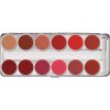Lip Rouge Palette 12 farieb (Farba Kryolan Classic 2)