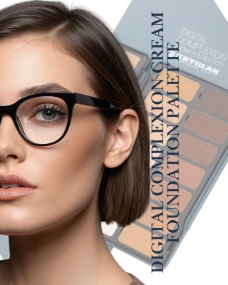 💙High-tech pre normálnu až suchú pleť? 💙Digital Complexion Cream Foundation Palette🤩 💙Poskytuje ľahké až stredné krytie....