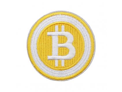Nášivka Bitcoin 6 cm