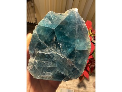 Fluorit leštěný surový