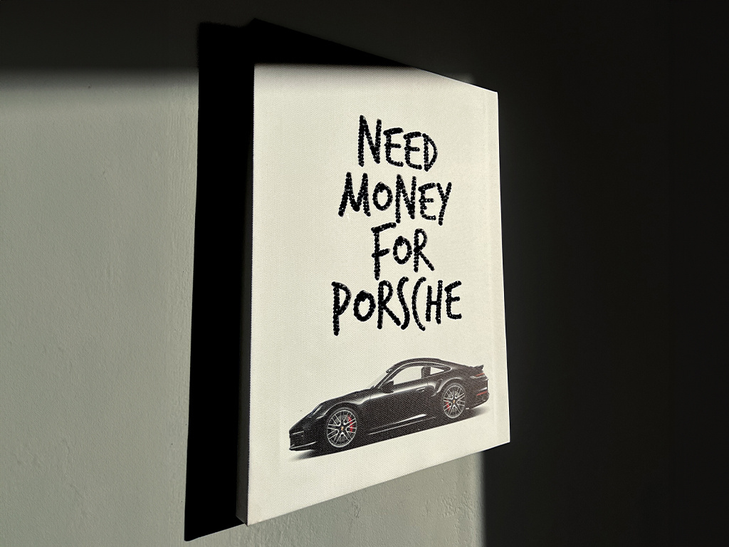 produktovka money for porsche