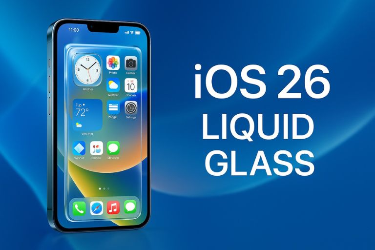 📱 iOS 26: Nový „Liquid Glass“ design a chytré funkce převratné aktualizace