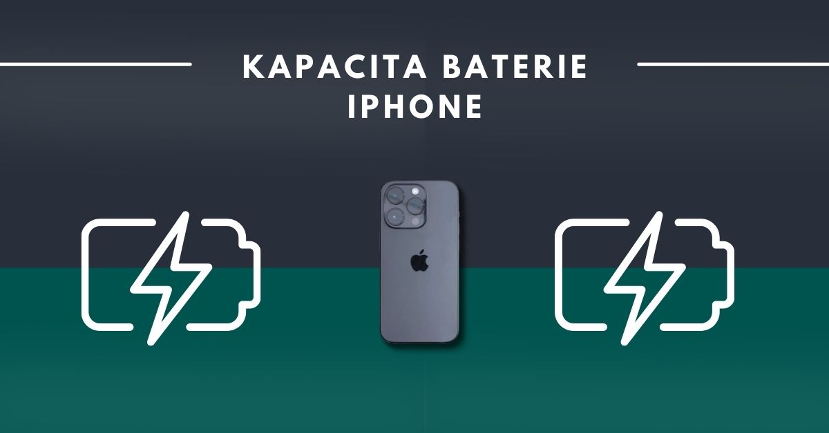 Kapacita baterie iPhone